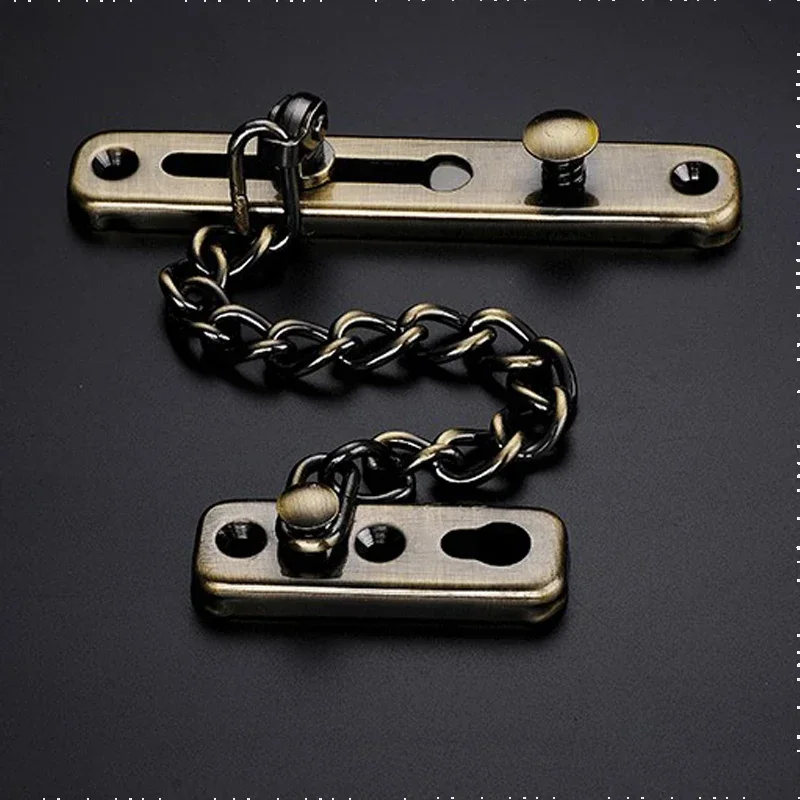 Solid SUS304 Stainless Steel Casting Heavy Duty Robust Door Chain Security Lock Chain Door Safety Guard Chain