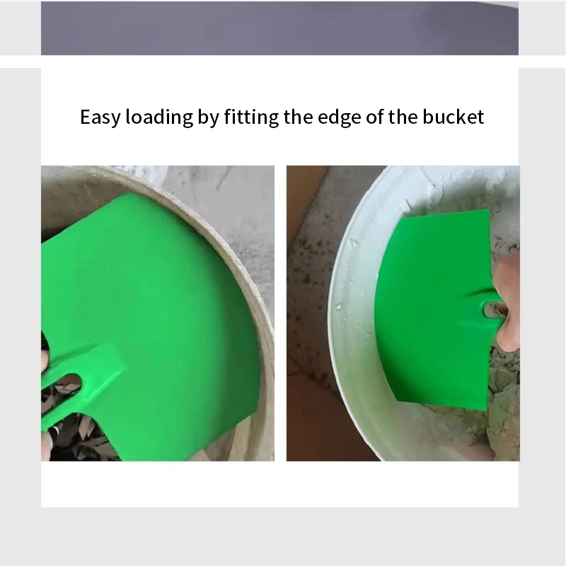 Putty Knife Scraper Drywall Spatula Wall Scraper 1Pc Curved Bucket Scoop For Drywall Finishing Plaster Scraping Decals Patch Construction