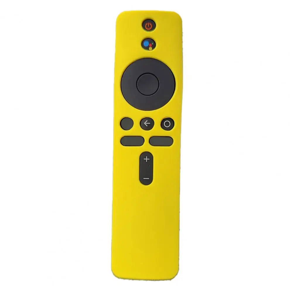 Silicone Remote Case Silicone Remote Cover Silicone Remote Sleeve Remote Controller Cover Silicone Case Protector Remote Control Cover for Xiaomi MiBoX S Anti-loose Waterproof Full Coverage Protective Case Cover