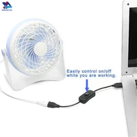 สาย USB MINGCVIL พร้อมสวิตช์เปิด/ปิด สายต่อขยายสำหรับโคมไฟ USB พัดลม สายไฟอะแดปเตอร์ทนทาน อุปกรณ์ USB ไฟ LED 2