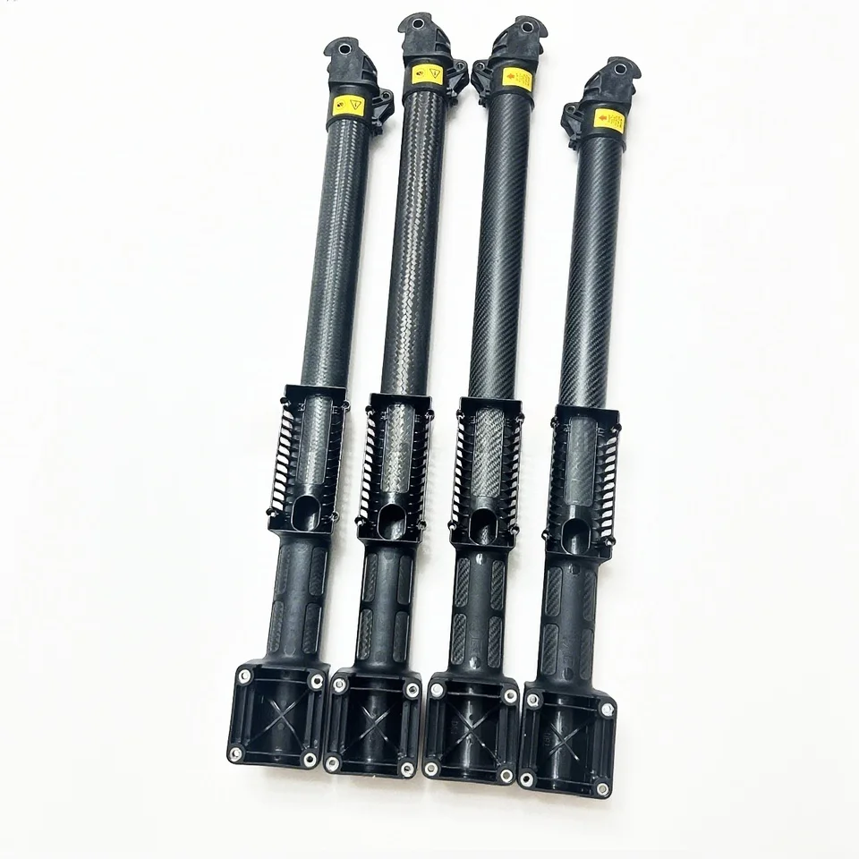 Hélice drone M2 bleue, vue latérale montrant le pas et la fixation, Achetez Hélices Drone M1 M2 M3 M4 - Lot de 4 Couleurs.