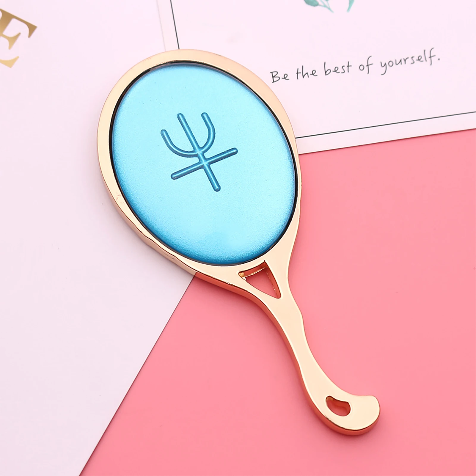 Anime Moon Neptune Cosmetic Mirror Cosplay Mini Metal Handheld Makeup Mirror  Children Mirror Gift Vanity Small Mirror Pocket - Makeup Mirrors -  AliExpress