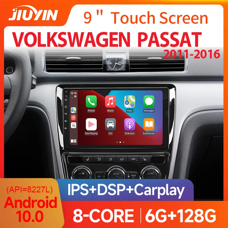 JIUYIN Android автомобильное радио для Toyota corolla 2006-2013 мультимедийный видеоплеер