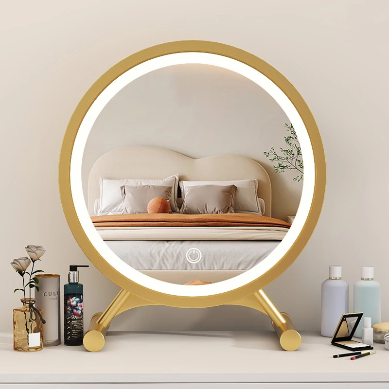 

Living Room Small Decorative Mirror Mobile Light Modern Toilet Decorative Mirror Aesthetic Decoration Maisons Nordic Furnitures