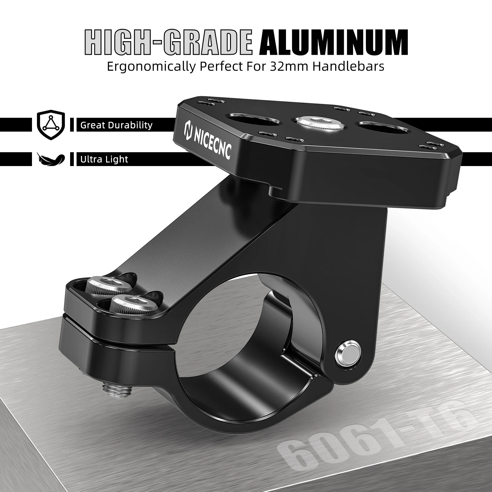 Für BMW R 1250GS R1250GS Adventure 2019-2023 32 mm Lenkerklemme Navigationshalterung R1200GS GSA 2013–2018 R1300GS/ADV 2024-25 – Detail 6