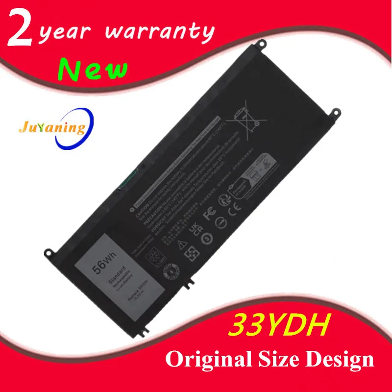 33Ydh Batteria Per Laptop Per Dell Latitude G3 G7 13 3380 14 3490 15 3580 3590 3579 3779 (G3579) 17 5587 7588 7570 (G7588) Vostro