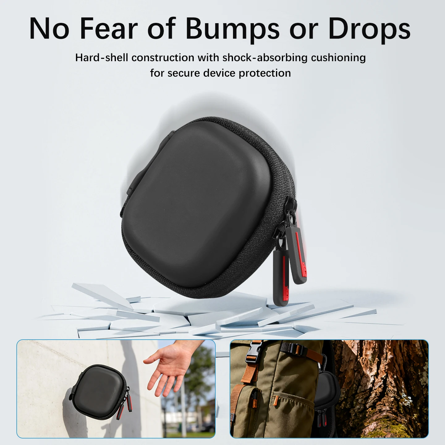 Étui de protection rigide GoPro Hero Lite - Mini sac de rangement EVA