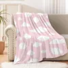 Cloud Throw Blanket, Blue and White Gift for Girl and Boy, Lightweight Super Soft Suitable for Sofa, Chairs, Bed for Kid 5