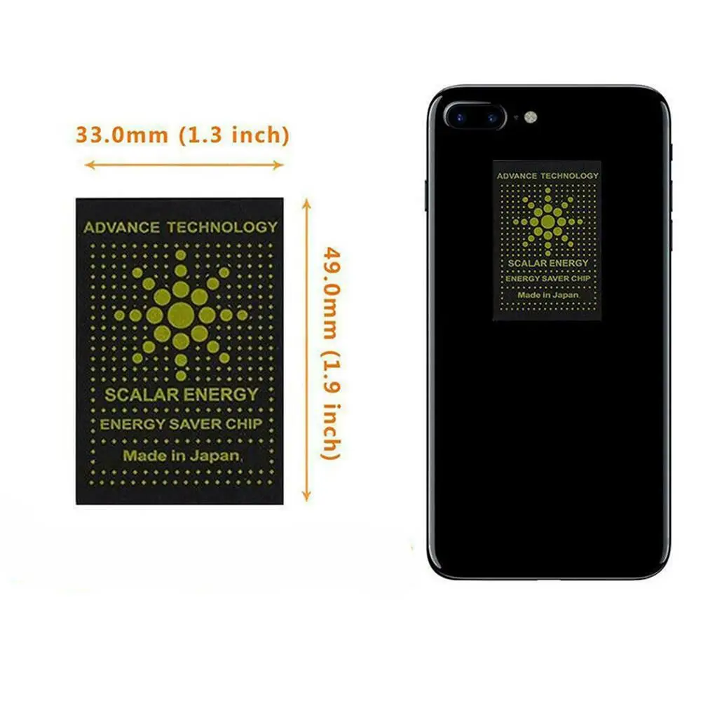 Anti-Radiation Shield EMF Protection Neutralizer Stickers, Pack of 10/20, with Scalar Energy