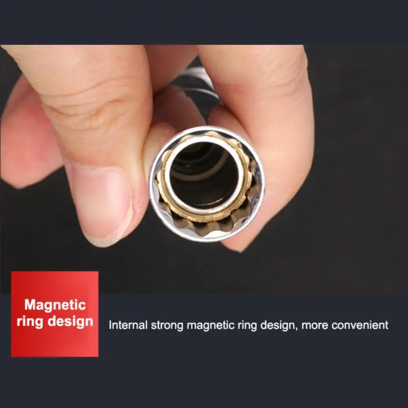 

Magnetic 12 Angle Spark Plug Sleeve Removal Tool Laser Tools 14mm 3/8 Drive Plug For E81 E87-N43B E90-N43B E60-N43B