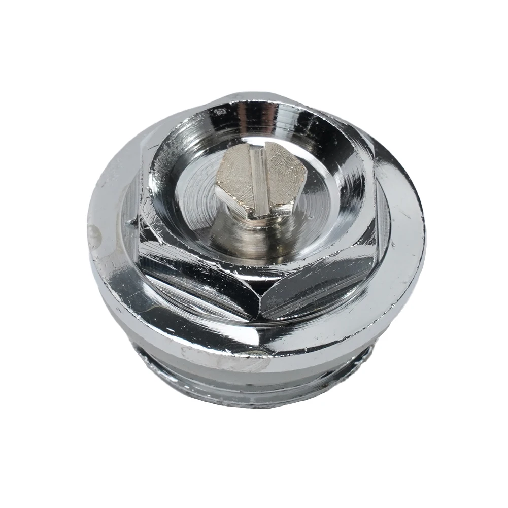 

1PCS Blanking Plug Air Vent Valve Bleeder Blank Cap Manual Radiator AIR Vent Bleed Plug Valve Central Heating Radiators Heating