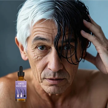 Assassino per capelli bianchi, rimuove i capelli grigi e ripristinano il colore naturale dei capelli in 7 giorni 2025