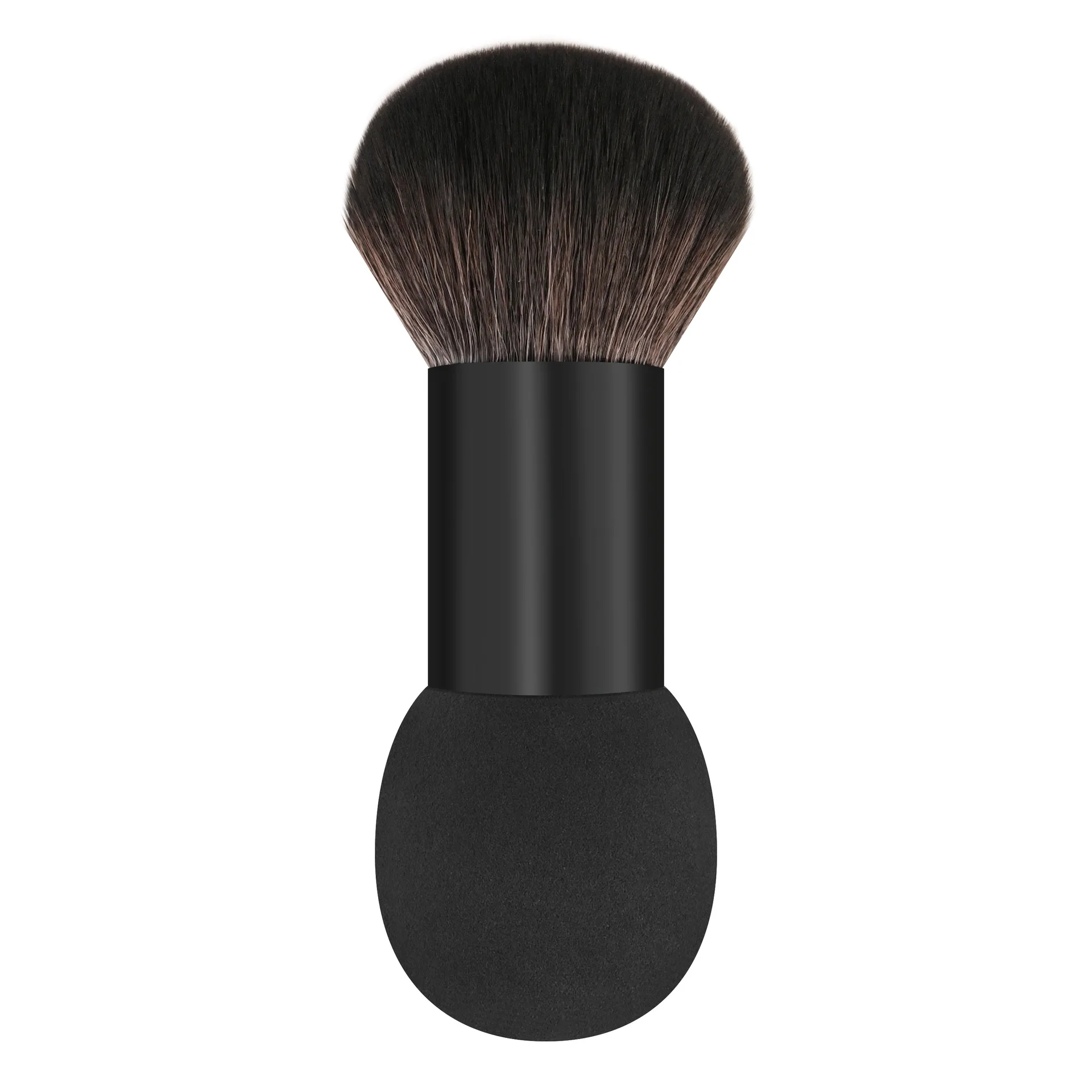 מברשת איפור כפולה בגודל גדול יבשה רטובה שימוש כפול כלי קוסמטיקה יופי נייד פודרה פודרה