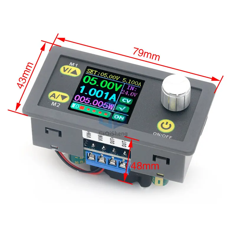 Wz3605e Dc Dc Buck Boost Converter Cc Cv 36v 5a Power Module Adjustable ...