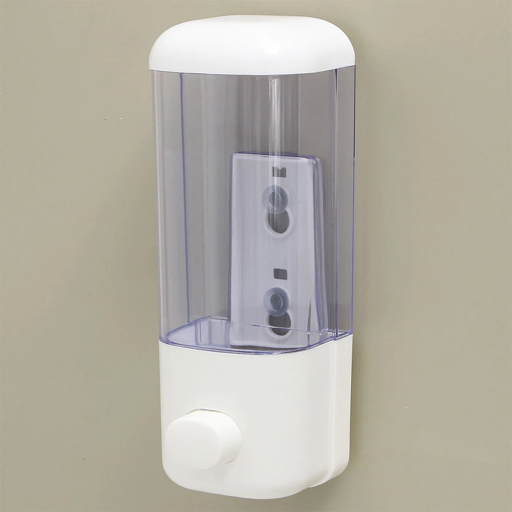 Soap Dispenser 500ML Wall Mounted Bathroom Sanitizer Shampoo Shower Gel Container