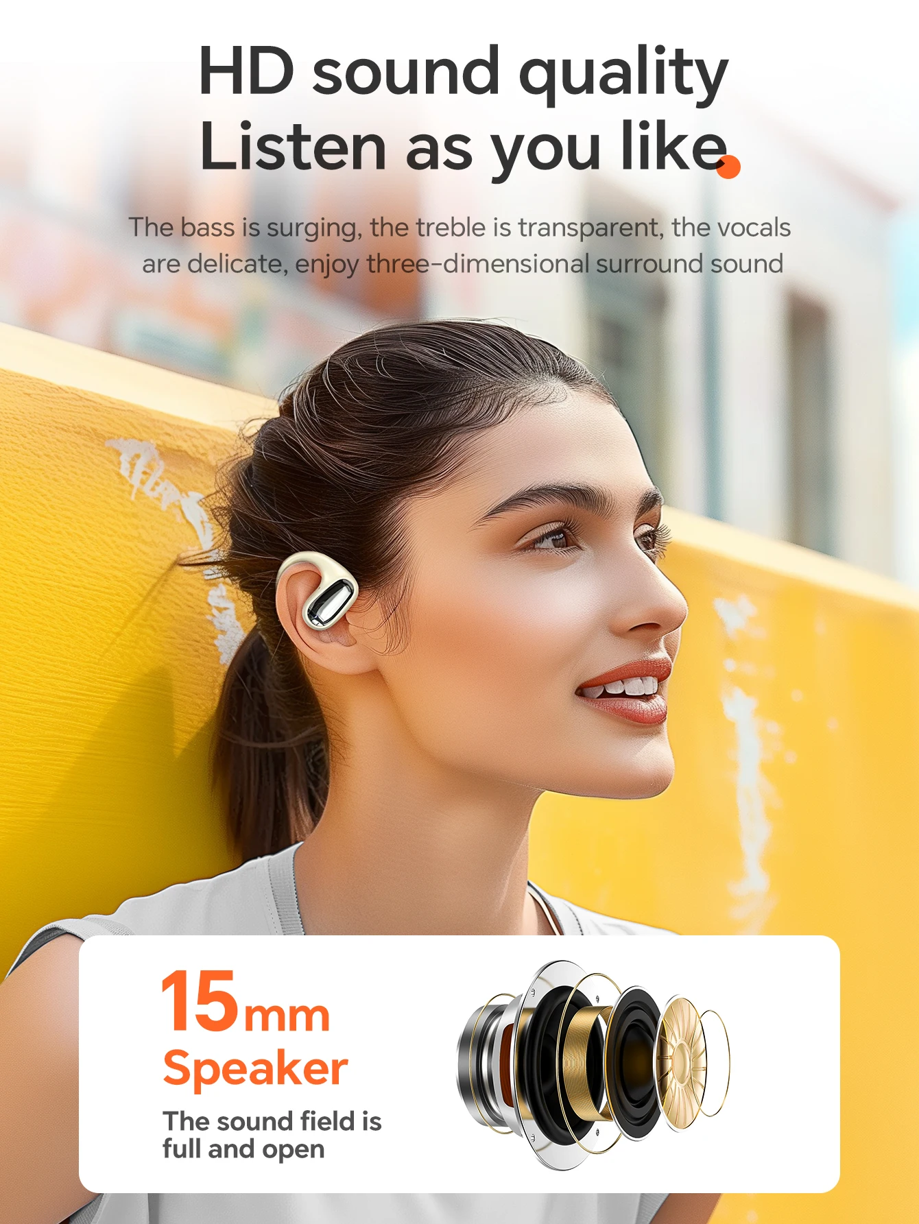 HOCO EA4 Open-Ear True Wireless Earphone description image 3