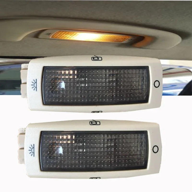 Rear Reading Map Dome Light Ceiling Lamp 2 PCS for VW Golf 4 Jetta A4 MK4 Passat B5 Beetle Tiguan Skoda Fabia Seat 3B0947291 car reading lamp