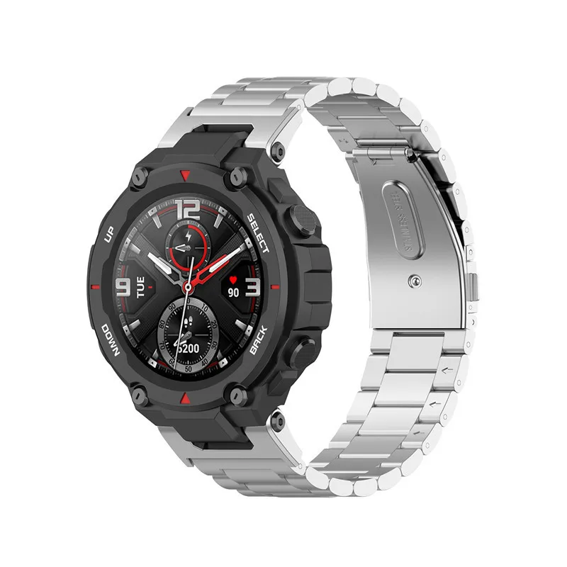 Premium Stainless Steel Watch Strap for Smart Watches - Sleek Metal Bracelet Replacement Band