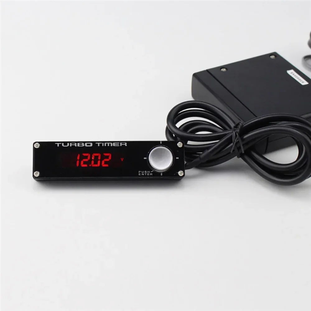 Car Turbo Timer Controller Universal Electronic Car Auto LED Digital Display Turbo Timer Delay Controller Car Accessories with logo