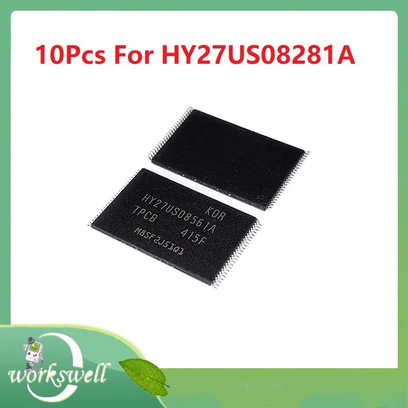 10Pcs New Original Chips For HY27US08281A HY27US08281A-TPCB 16MB NAND FLASH BGA For Xbox 360 Slim Repair
