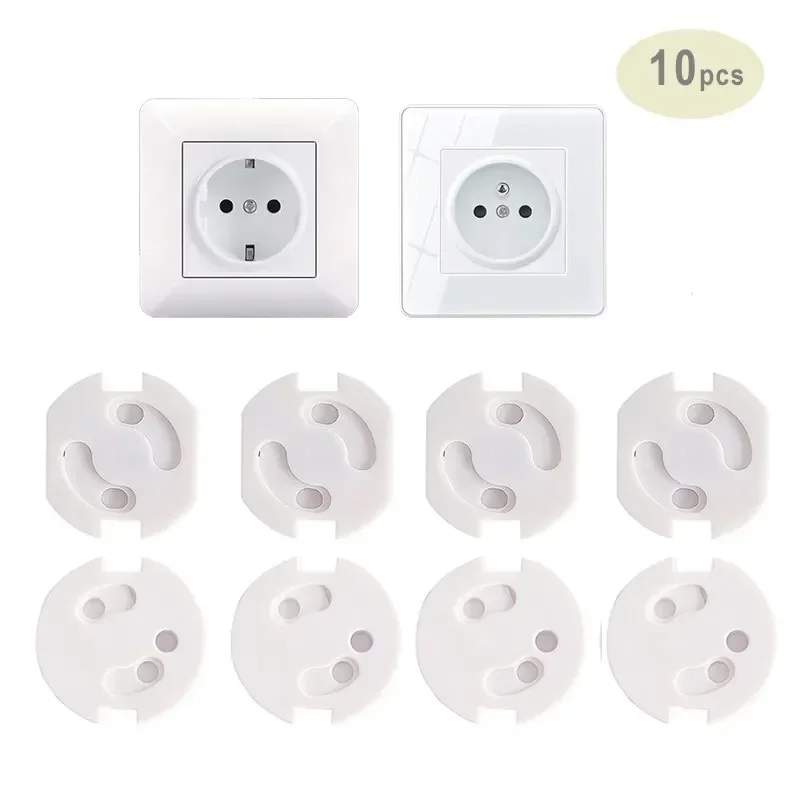 Protectors Electrical Plastic Baby Safety Socket Covers 10pcs Outlet Child Safe Socket Security Protection