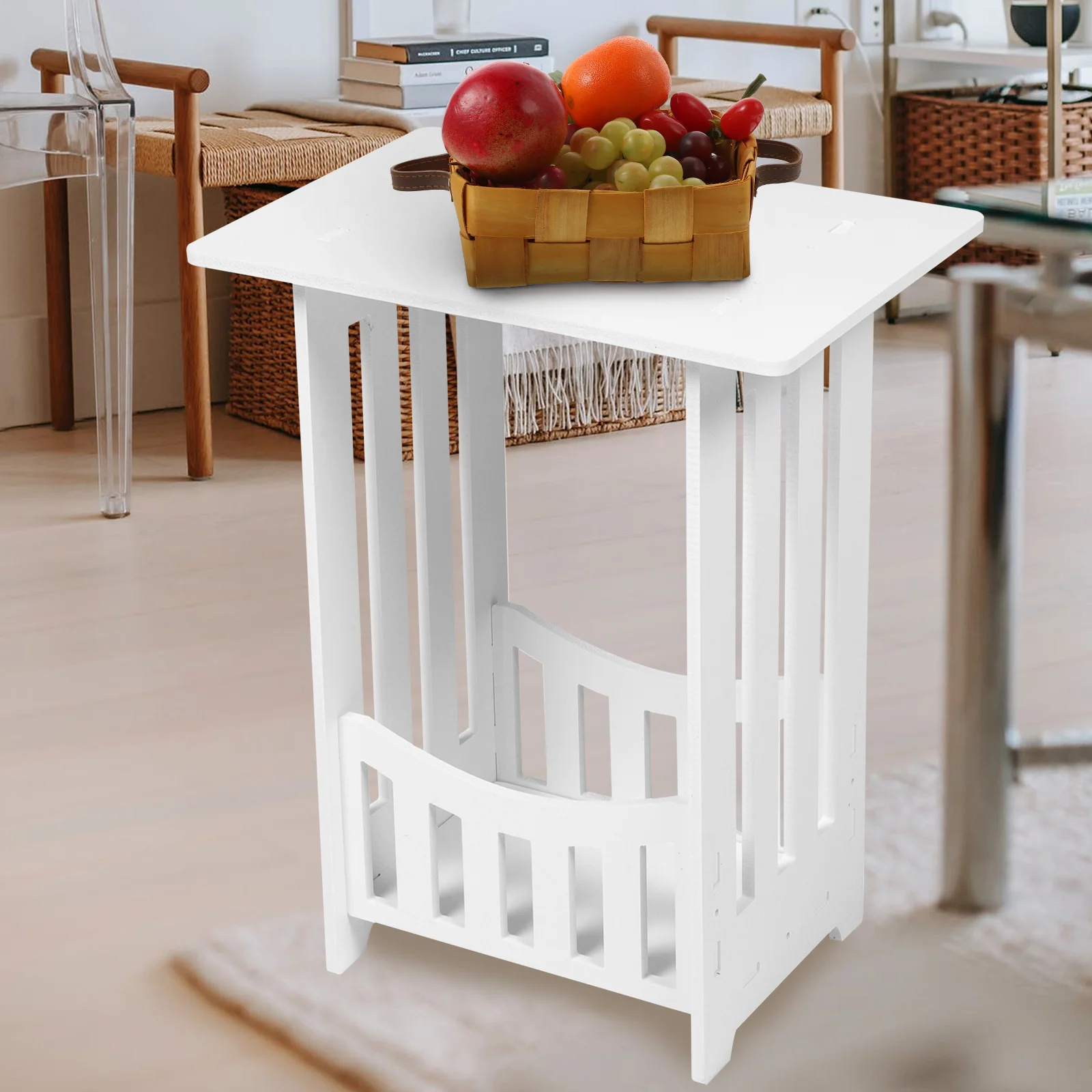 Mini Makeup Desk Night Stands for Bedrooms Coin Wooden Nightstand Furniture Clearance White Big Small Table Child side table c shaped end table for couch bed tv tray for eating on couch small end tables small spaces easy assembly