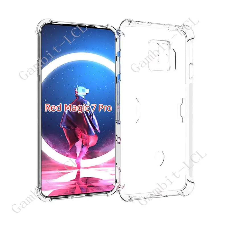 Clear Transparent Anti-Falling Soft TPU Phone Case Protector