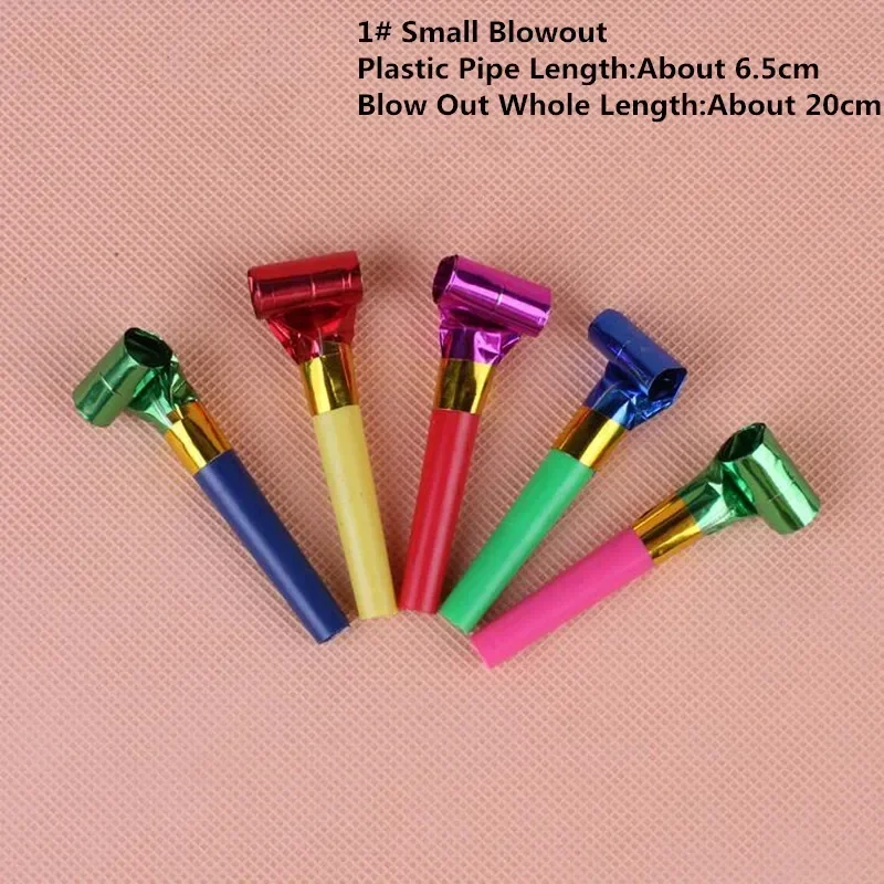 Blowout Noise Maker for Birthday Party and Wedding Decoration