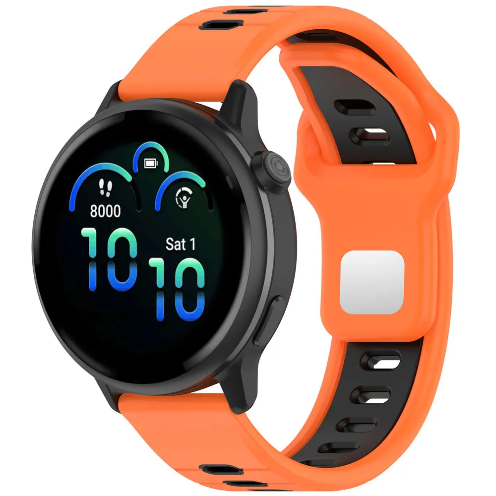 Premium 20mm Silicone Watch Strap Replacement Bracelet Band