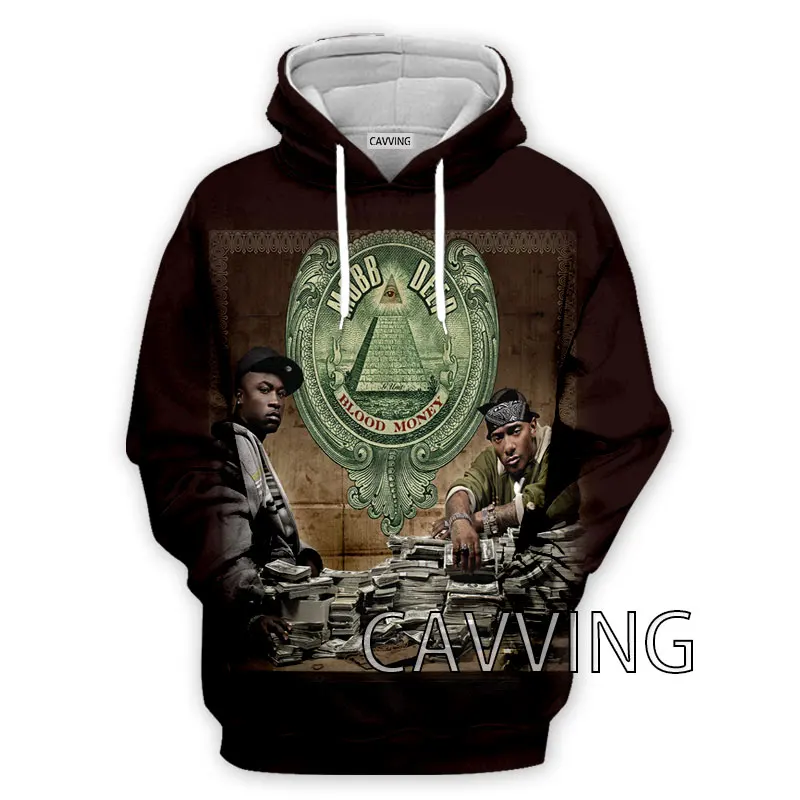 Mobb Deep  3D Printed  Hoodies Hooded Sweatshirts Harajuku Hoodie Sweatshirts HIP HOP Tops Clothing for  Women/men 4