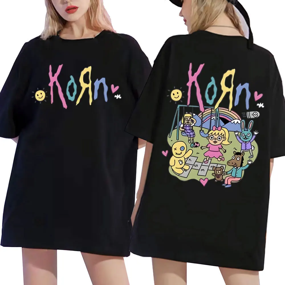 Ltd SEALED L] KoRn x ADIDAS T-Shirt / Limp Bizkit Slipknot