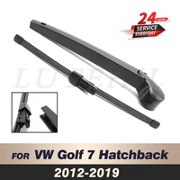 Wiper 11" Rear Wiper Blade & Arm Set Kit For VW Golf 7 Hatchback 2012-2019 2013 2014 2015 2016 Windshield Windscreen Rear Window 1