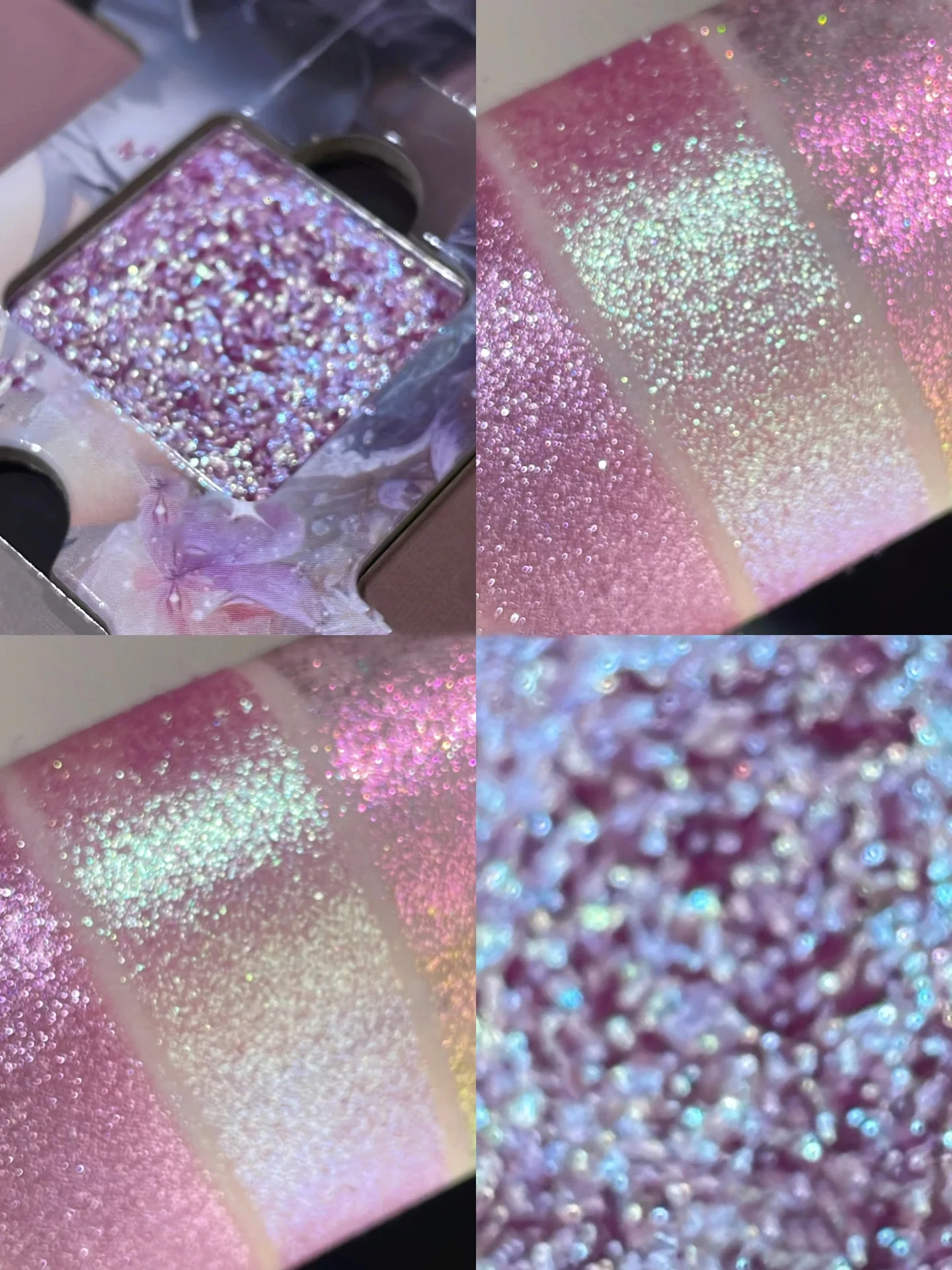 21-Color Chameleon Flashing Eyeshadow Palette Cold Moon Multi-functional Matte Shimmer Glitter Pigments Long-lasting Makeup