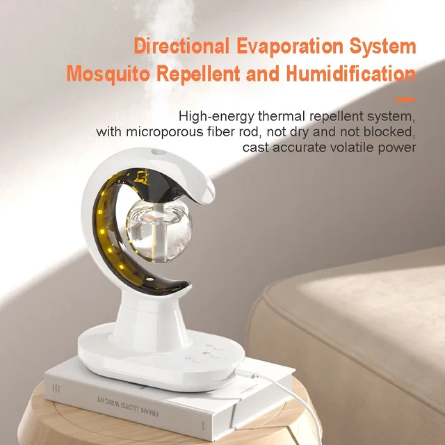 Electric Mosquito Repellent Smart Air Humidifier. with Mosquito Repellent light Light for Home 3