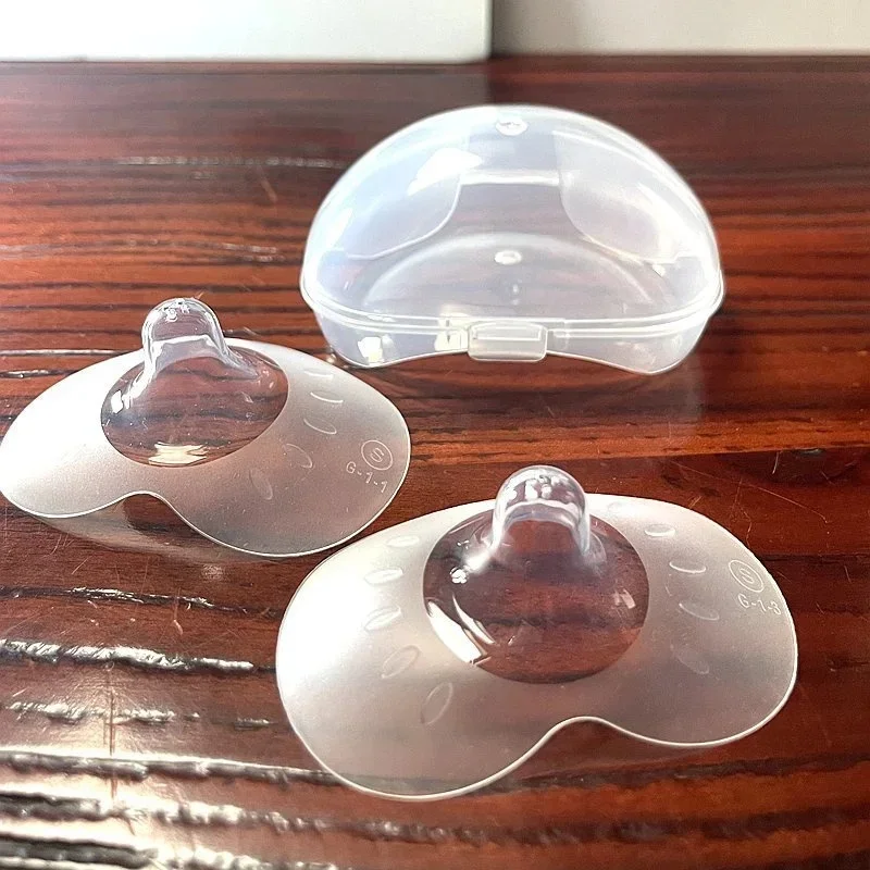 2Pcs Silicone Breastfeeding Nipple Protectors Feeding Mother Nipple Shields Protection Cover Soft Milk Feeding Nursing Shield 4
