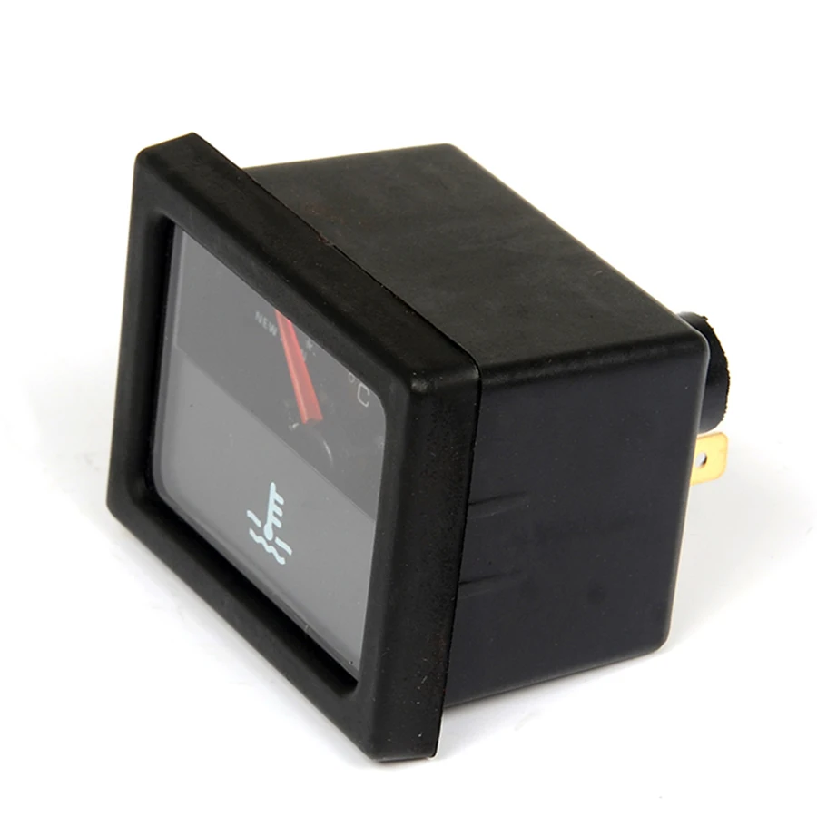12V 사각형 수온계 40-120 ℃ 범용 053-TL4 트럭 지게차 트랙터 로더 수온계
