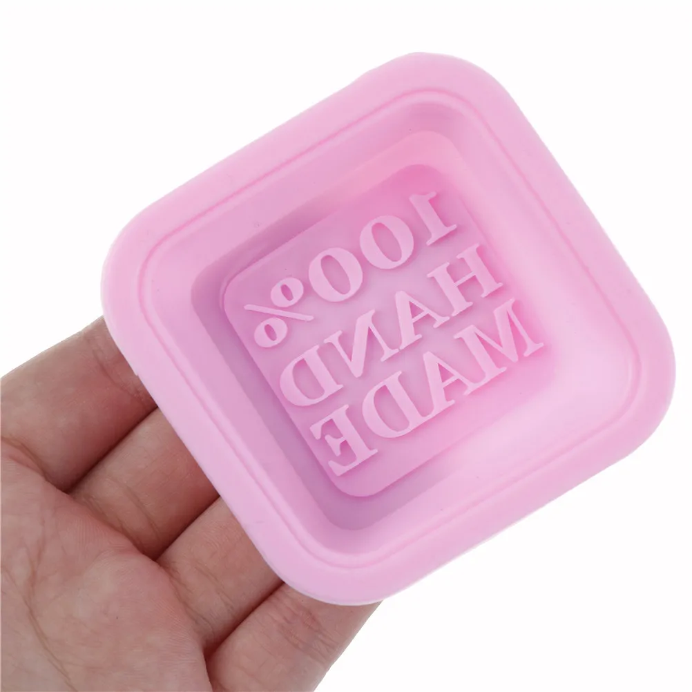 Hand Made DIY Silicone Mold 1PC for Soap and Fondant Cake Decorating