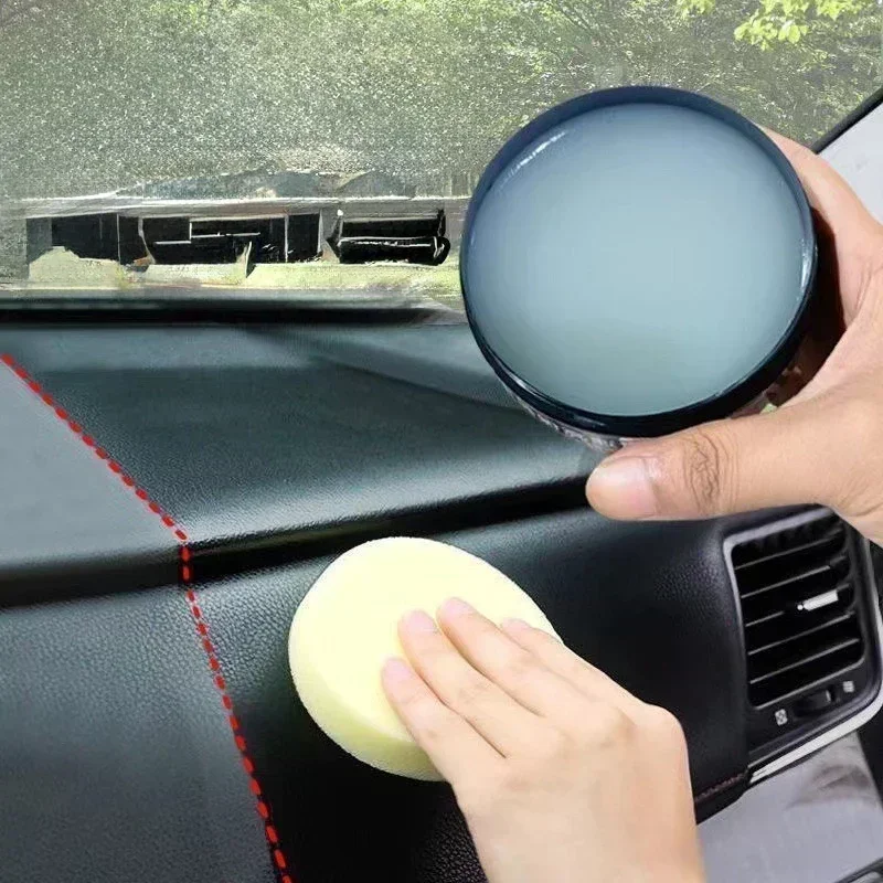 Car Leather Seat Maintenance Care Oil Multifunctional Cream Interior Polishing Stain Removal Refurbished Leather Sofa Cleaning 2