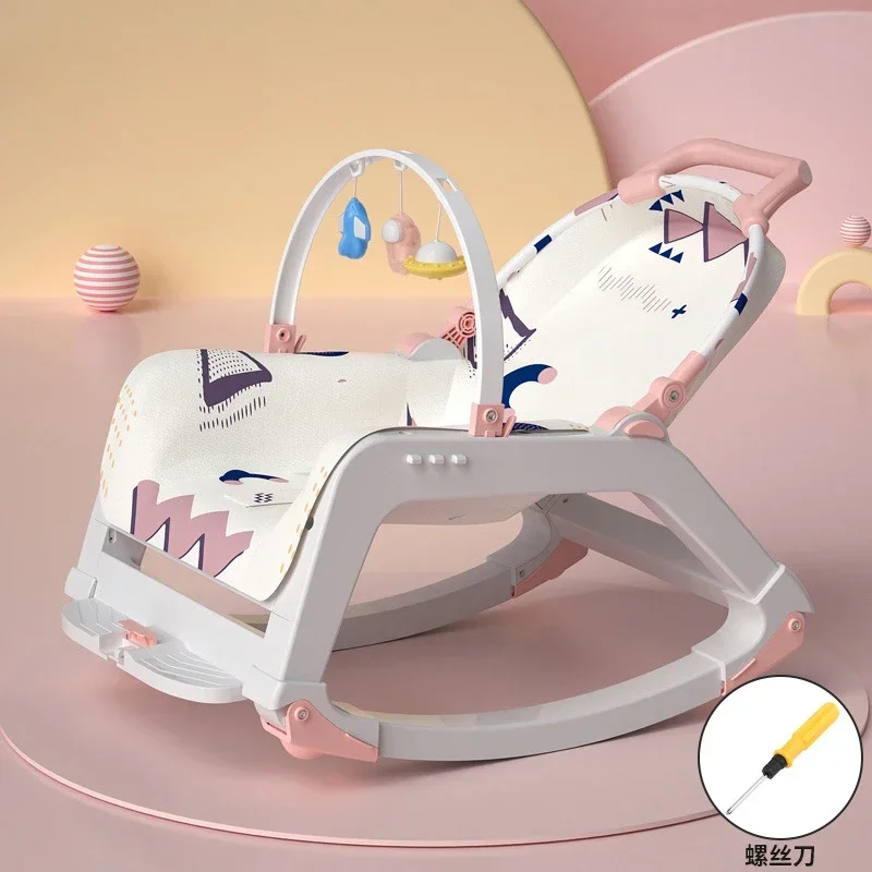 【bebi】ロッキングチェア　折りたたみ② 1年保証 ロッキングチェア アウトドア チェア 折りたたみ 耐荷重