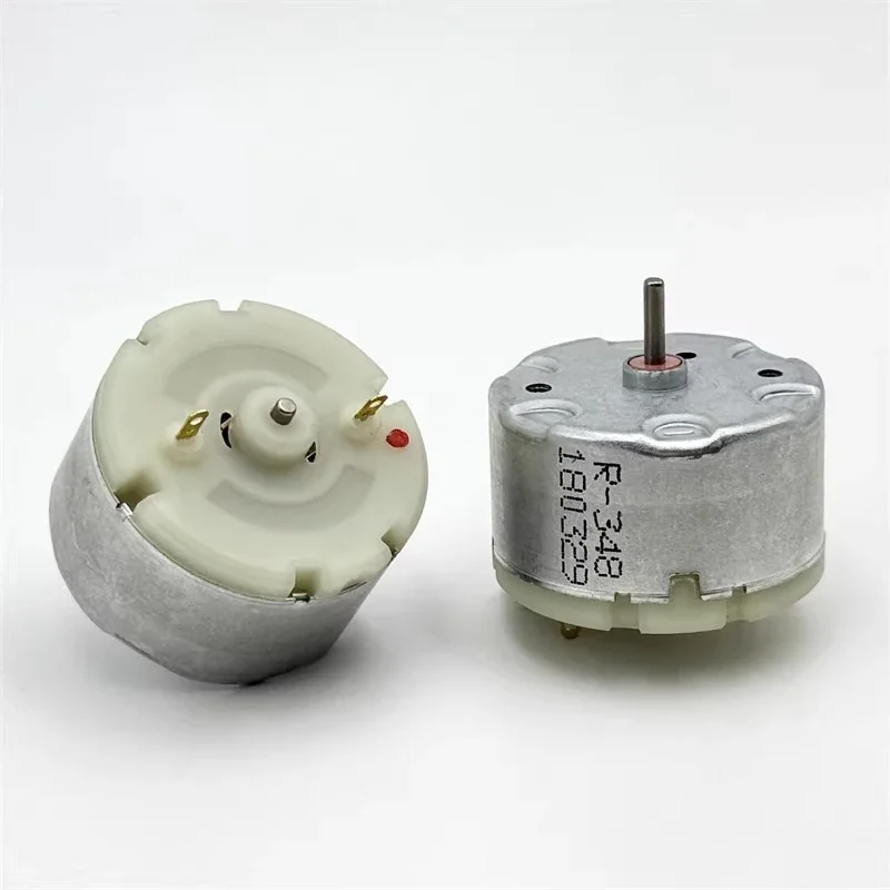 미니 500 모터 RK-500TB-13500 DC 6V-12V 5600RPM 마이크로 스핀들 32mm 원형 DIY 장난감 청소 로봇 향수 제조기용