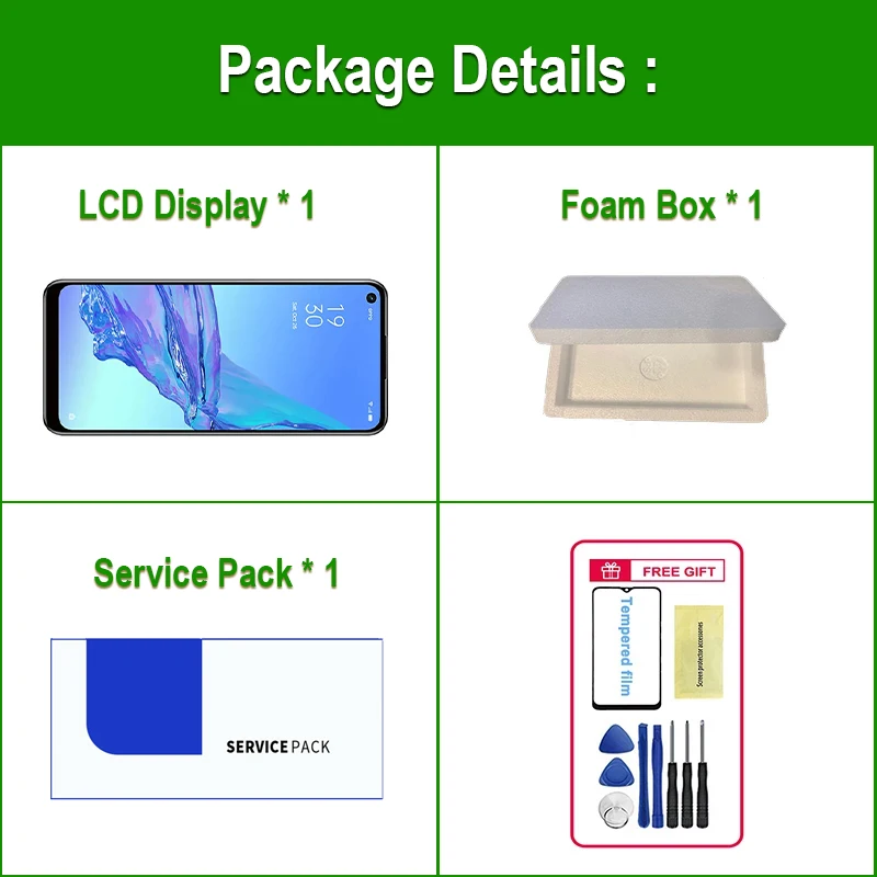 Premium LCD Screen Touch Digitizer Assembly Replacement