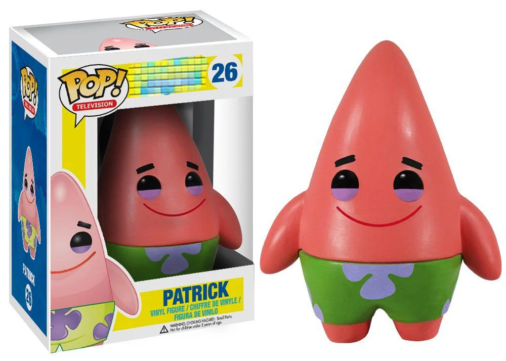 thumbnail image 5 of Funko Pop 26# 29# 27# CALAMARDO PATRICIO Sr. Cangrejo Figura de acción de PVC Modelo coleccionable Juguetes para niños Regalo de cumpleaños, 5 of 5