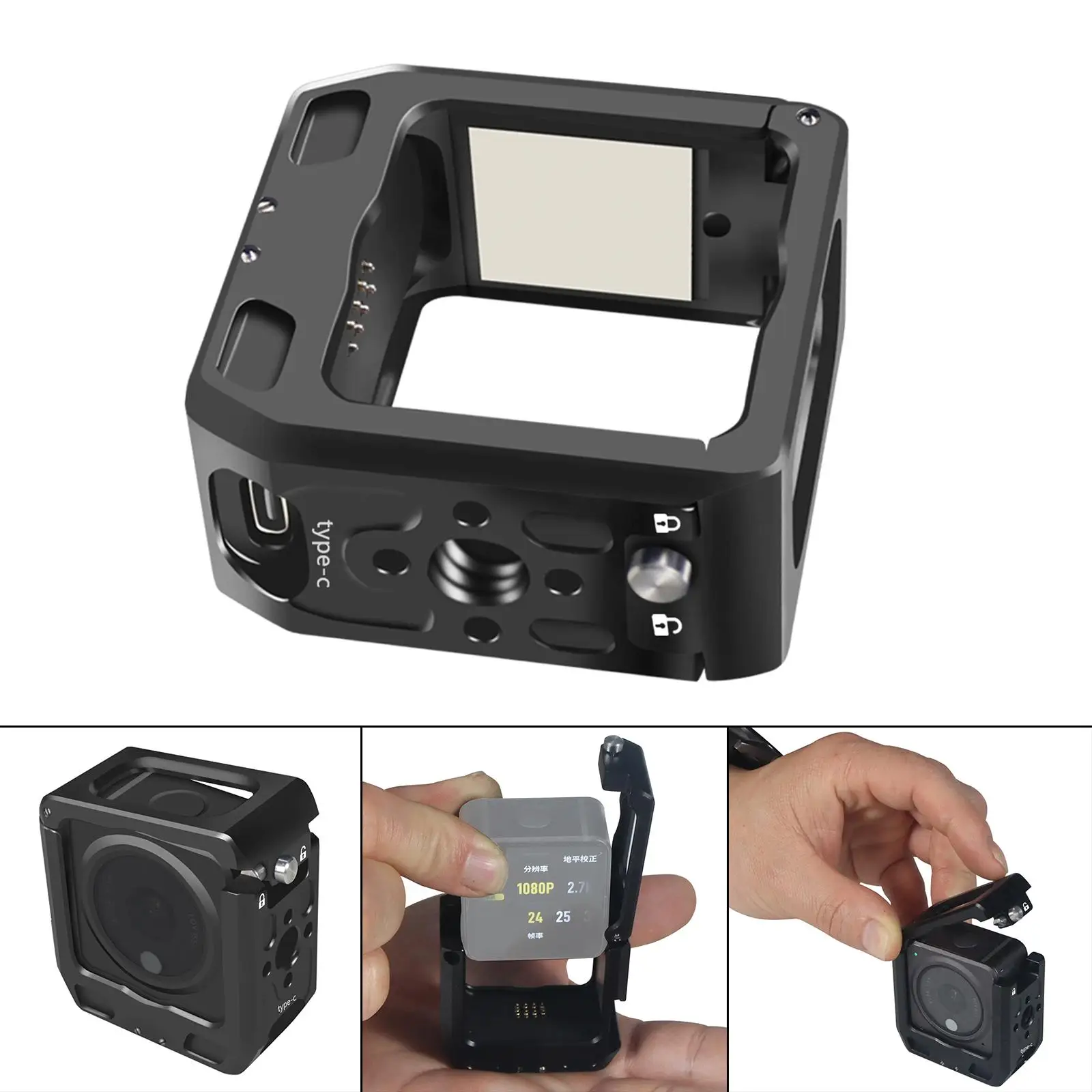 

Aluminum Alloy Protective Case for DJI Action 2 Camera Accessories