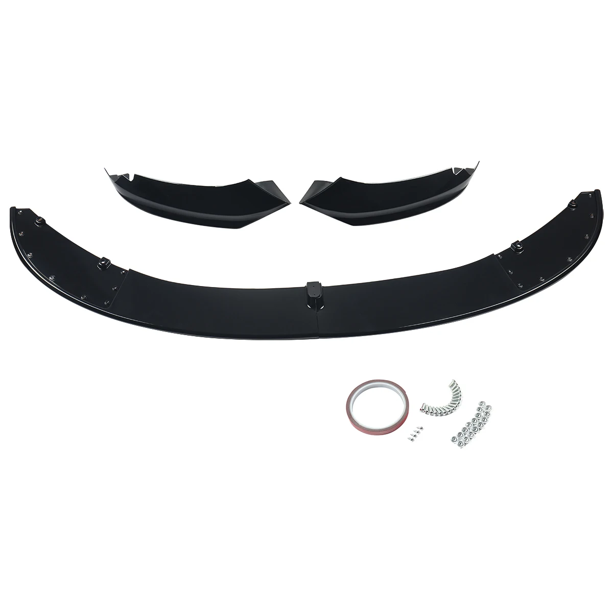 Glossy Black Front Bumper Lip Splitter For 2014-2020BMW F32 F33 F36 4 Series M Sport Front Lip Spoilers Auto Body Kit Magickit