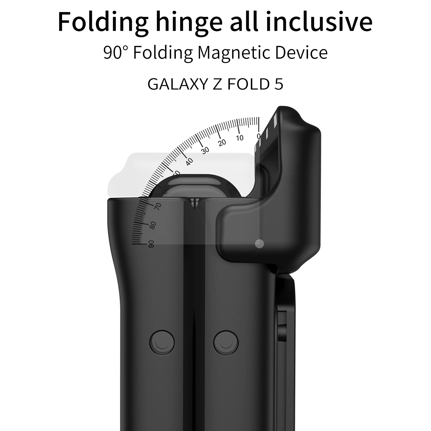 For Samsung Galaxy Z Fold 5 Case Hinge Armor Shockproof Magnetic Fold 4 3 With Push Camera 360 Full Protector Kickstand Cover