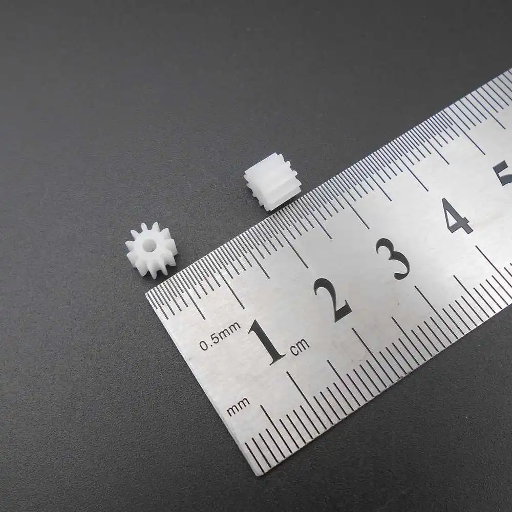 Plastic Spur Gear Pinion 20Pcs motor gear transmission gear