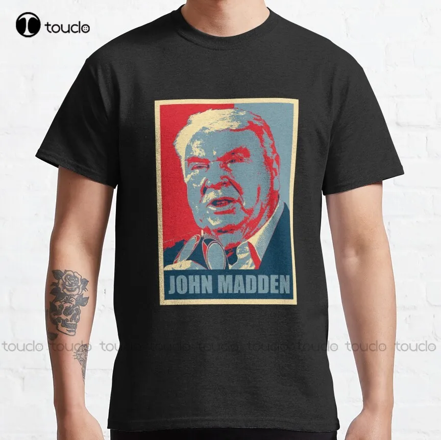 Классическая футболка с надписью John Madden Hope футболки для мальчиков модная