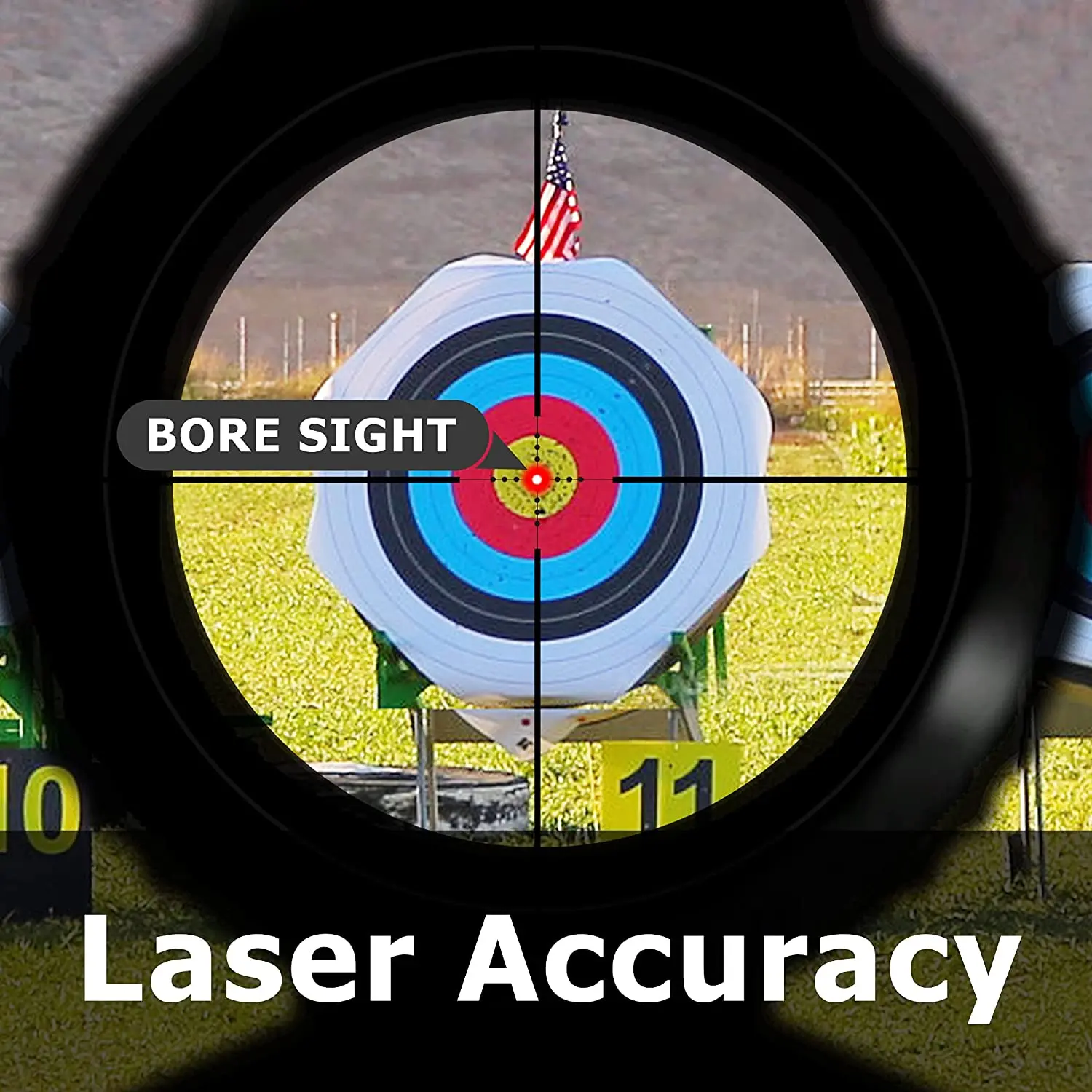 .223 Red Dot Laser Boresighter 223 5.56mm Cartridge Laser Bore Sight with Batteries for Shotgun Hunting Gun Zeroing