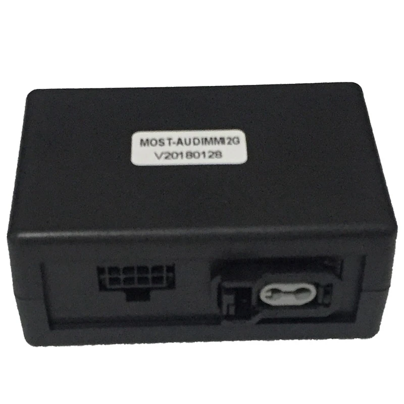 For A6 A7 A8 Q7 05-09 AUX Car Optical Fiber Decoder Box Amplifier Adapter