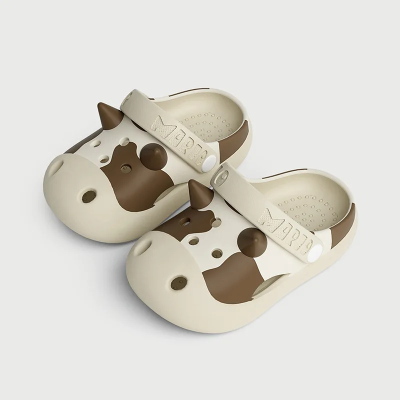 children's shoes for sale 0-7y Kids Mules & Clogs Summer Baby Boys Girls Sandals Non-slip Cows Flat Soft Sole Beach Slippers Children Garden Shoes HC26 boy sandals fashion Children's Shoes